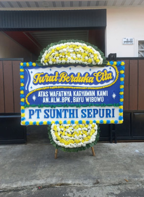 Papan Bunga Duka di Denpasar Selatan